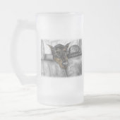 Chope Givrée Doberman en voiture (Gauche)