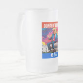 CHOPE GIVRÉE DONALD TRUMP - 45 & 47 (Devant gauche)