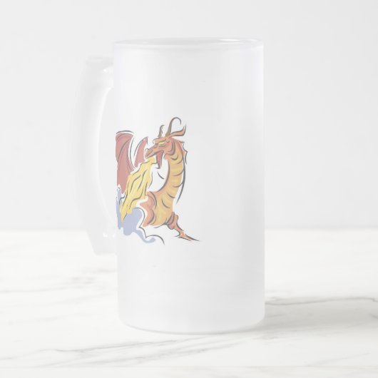 Chope Givrée dragon rouge (Devant gauche)