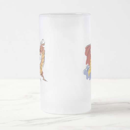 Chope Givrée dragon rouge (Centre)