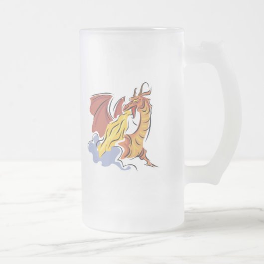 Chope Givrée dragon rouge (Droit)