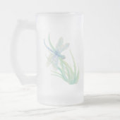 Chope Givrée Dragonfly originale en bleu et vert (Gauche)