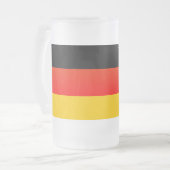 Chope Givrée Drapeau allemand or Deutsche Flagge (Devant gauche)