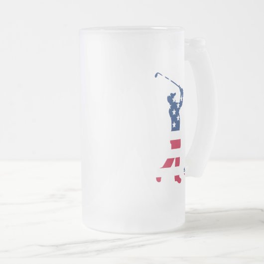 Chope Givrée Drapeau américain de golf (Devant droit)