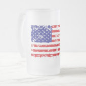 Chope Givrée Drapeau américain en détresse (Devant gauche)