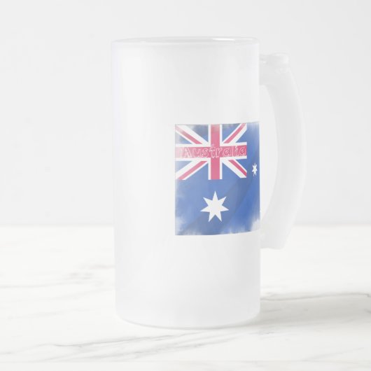 Chope Givrée Drapeau australien (Devant droit)