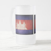 Chope Givrée Drapeau cambodgien; Cambodge; Khmer (Devant gauche)