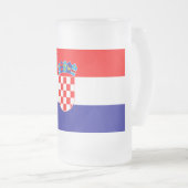 Chope Givrée Drapeau croate (Devant droit)