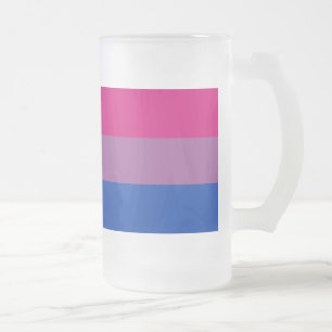 Chope Givrée Drapeau de fierté bisexuel