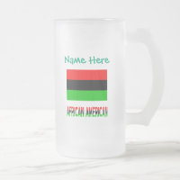 Drapeau de la diaspora afro-américaine vert person
