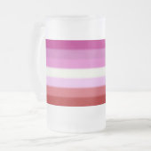 Chope Givrée Drapeau de la Fierté lesbienne tombée (Devant gauche)