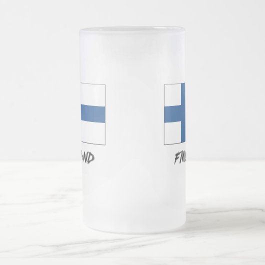 Chope Givrée Drapeau de la Finlande (Centre)