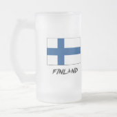Chope Givrée Drapeau de la Finlande (Gauche)
