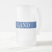 Chope Givrée Drapeau de la Finlande Croix Bleue Suomi (Devant droit)