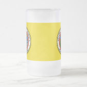 Chope Givrée Drapeau de la ville de Honolulu, Hawaii Abee en ve (Centre)