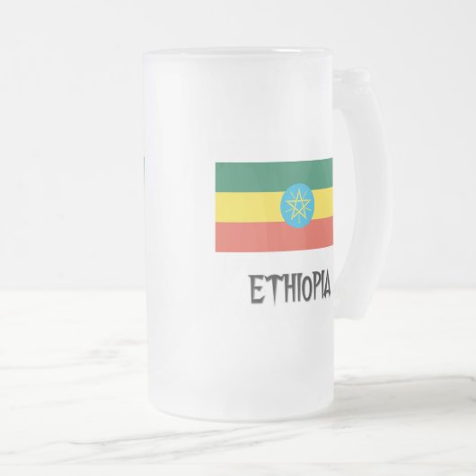 Chope Givrée Drapeau de l'Ethiopie (Devant droit)
