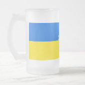 Chope Givrée Drapeau de l'Ukraine - La colombe de la paix - Lib (Gauche)