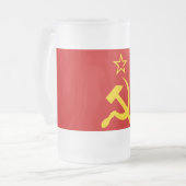 Chope Givrée Drapeau de l'URSS - Drapeau de l'Union soviétique (Devant gauche)