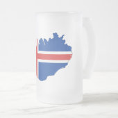 Chope Givrée Drapeau de pays de l'Islande (Devant droit)
