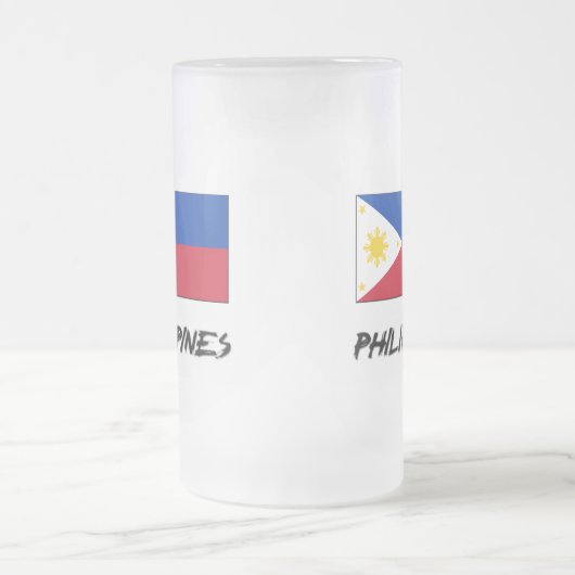 Chope Givrée Drapeau de Philippines (Centre)