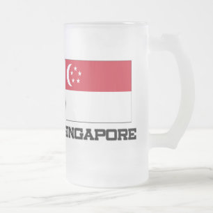 Chope Givrée Drapeau de Singapour