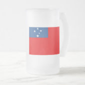 Chope Givrée Drapeau des Samoa occidentales (Devant droit)