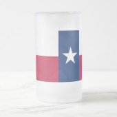 Chope Givrée Drapeau d'état du Texas - couleur authentique de (Centre)