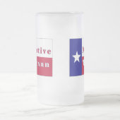 Chope Givrée Drapeau d'étoile solitaire texane (Centre)