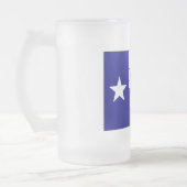 Chope Givrée Drapeau d'étoile solitaire texane (Gauche)