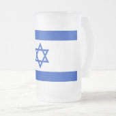Chope Givrée Drapeau d'Israël (Devant droit)