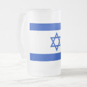 Chope Givrée Drapeau d'Israël (Devant gauche)