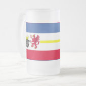 Chope Givrée Drapeau du Mecklembourg-Poméranie occidentale (Devant gauche)