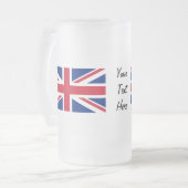 Chope Givrée Drapeau d'Union Jack de coût bas de verre de la (Devant gauche)