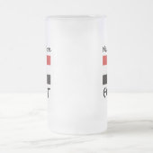 Chope Givrée Drapeau égyptien personnalisé (Centre)