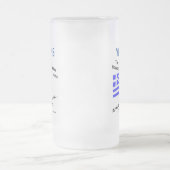 Chope Givrée Drapeau grec Hellas Sang et Ouzo (Centre)