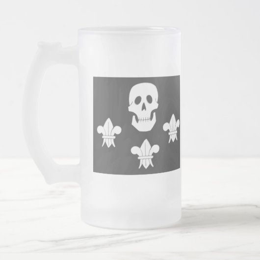 CHOPE GIVRÉE DRAPEAU JOLLY ROGER ET TROIS LIEUX (Gauche)