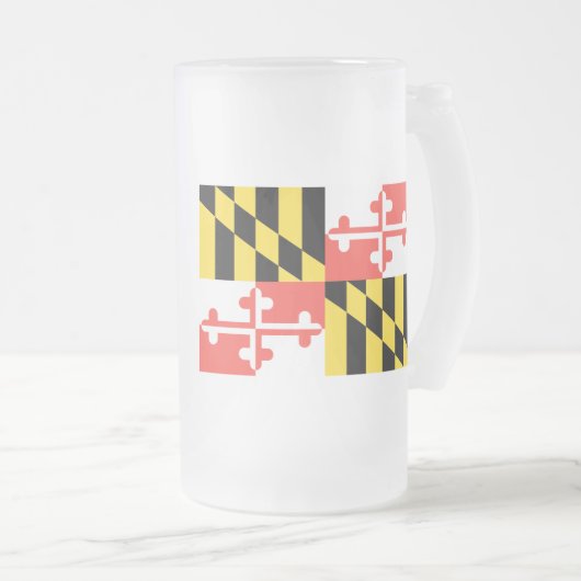 Chope Givrée Drapeau MARYLAND - (Devant droit)