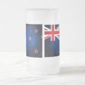 Chope Givrée Drapeau néo-zélandais ; (Centre)