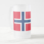 Chope Givrée Drapeau norvégien (Devant gauche)