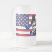 Chope Givrée Drapeau patriotique américain (Devant gauche)