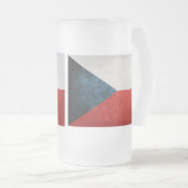 Chope Givrée Drapeau République tchèque ; (Devant droit)