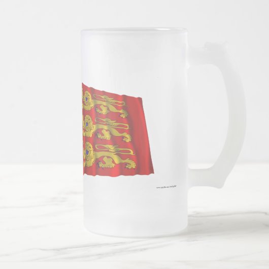 Chope Givrée Drapeaux de ondulation de la France et de (Droit)