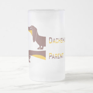 Chope Givrée Drôle mignon dachshund pour parent chien long