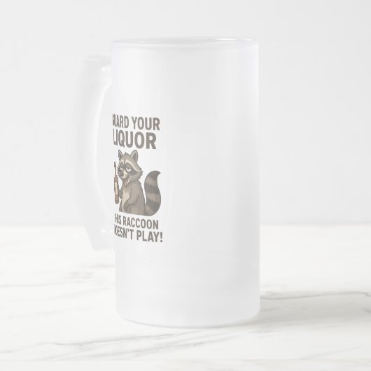 Chope Givrée Drunk Raccoon (Devant gauche)