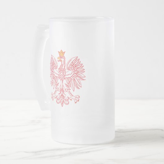 Chope Givrée Eagle polonais décrit en rouge (Devant gauche)