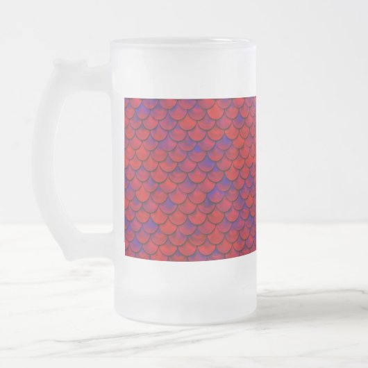 Chope Givrée Échelles rouge et violet (Gauche)