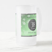 Chope Givrée Élégant 38e anniversaire du Mariage Emeraude (Devant droit)