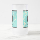 Chope Givrée Élégant 44ème anniversaire de Mariage turquoise (Centre)