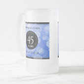 Chope Givrée Élégant 45e anniversaire de Mariage Sapphire (Devant gauche)