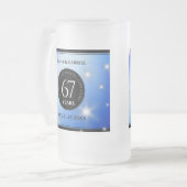 Chope Givrée Élégant 67e anniversaire Mariage de Star Sapphire (Devant gauche)